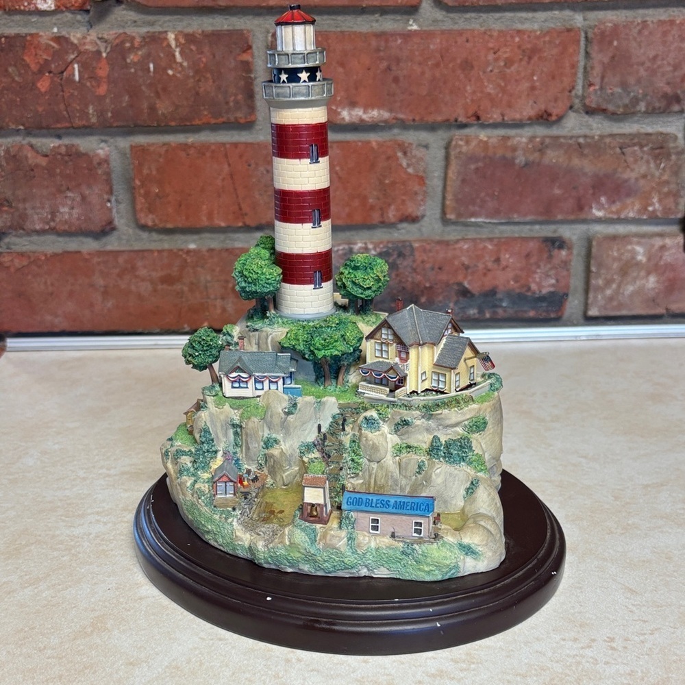 Vintage Lenox Lighthouse Collection 2003 Lighthouse At Independence Point